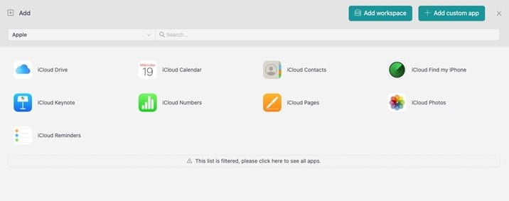 Unified Workspace App