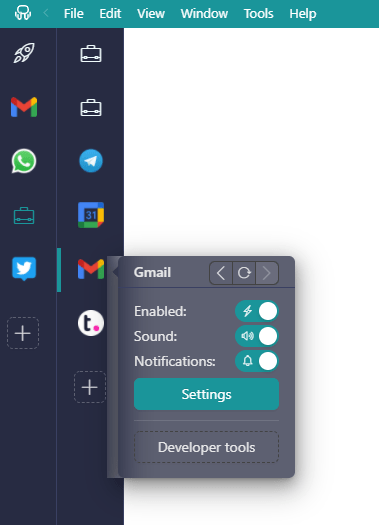 cp mute Unified Workspace applications
