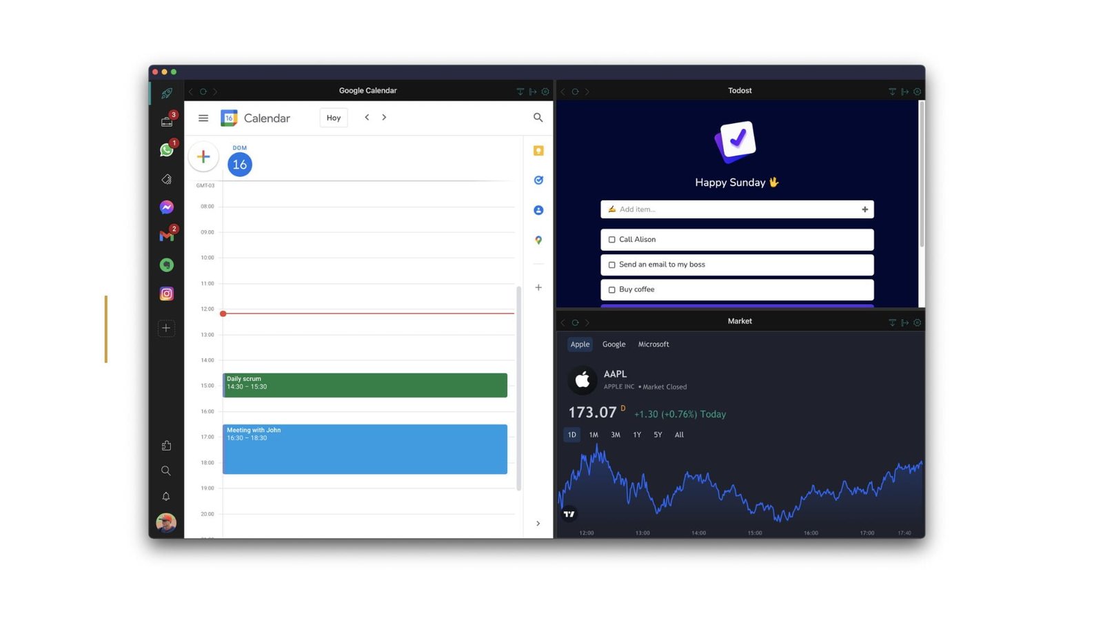 Copia de seguridad Unified Workspace