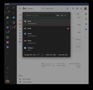 Unified Workspace’s features for managing multiple email