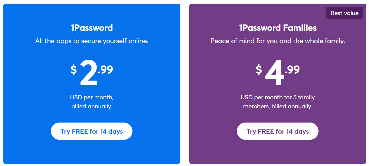 pricing password