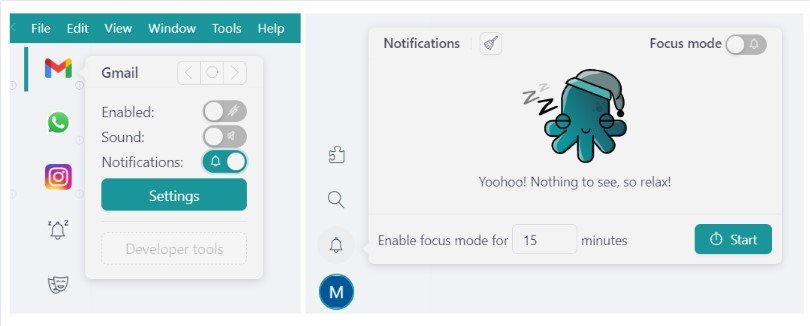 Notification Management Unified Workspace Workspaces