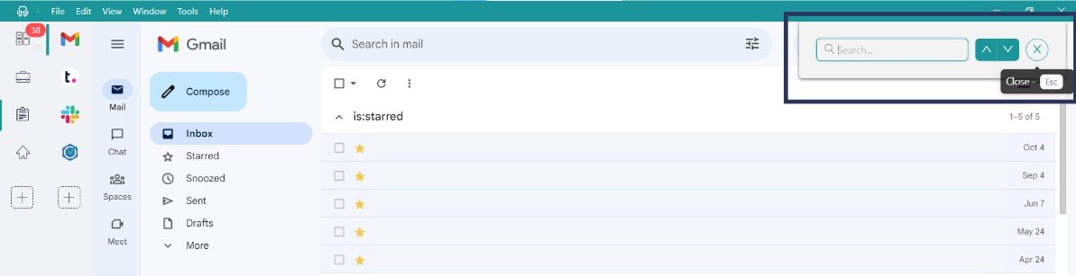 Search Text improve collaboration