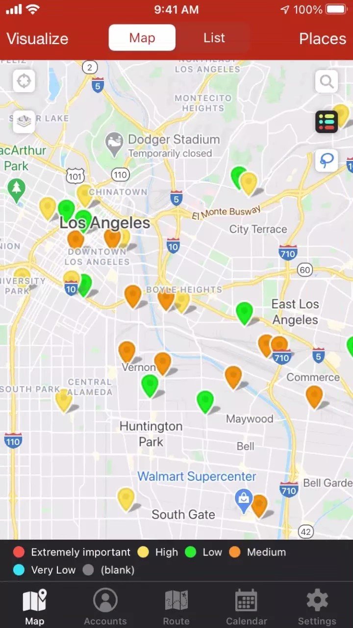 best sales apps for reps - Badgermapping