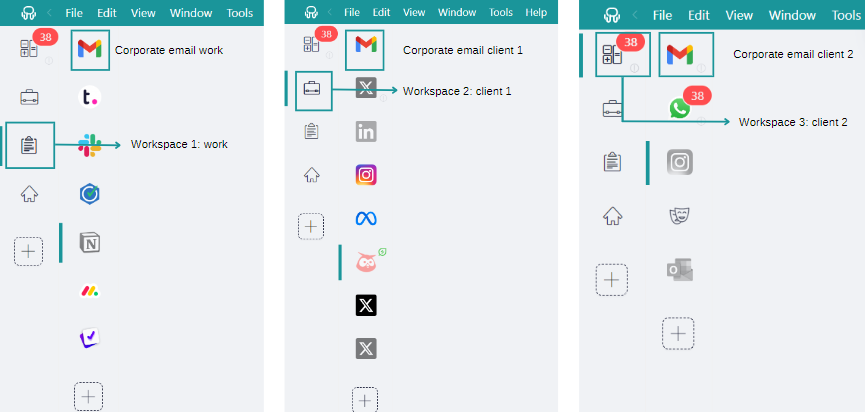 Gmail multiple accounts