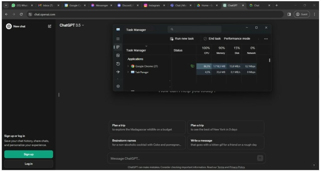 How to reduce PC overheating - Chrome vs Unified Workspace