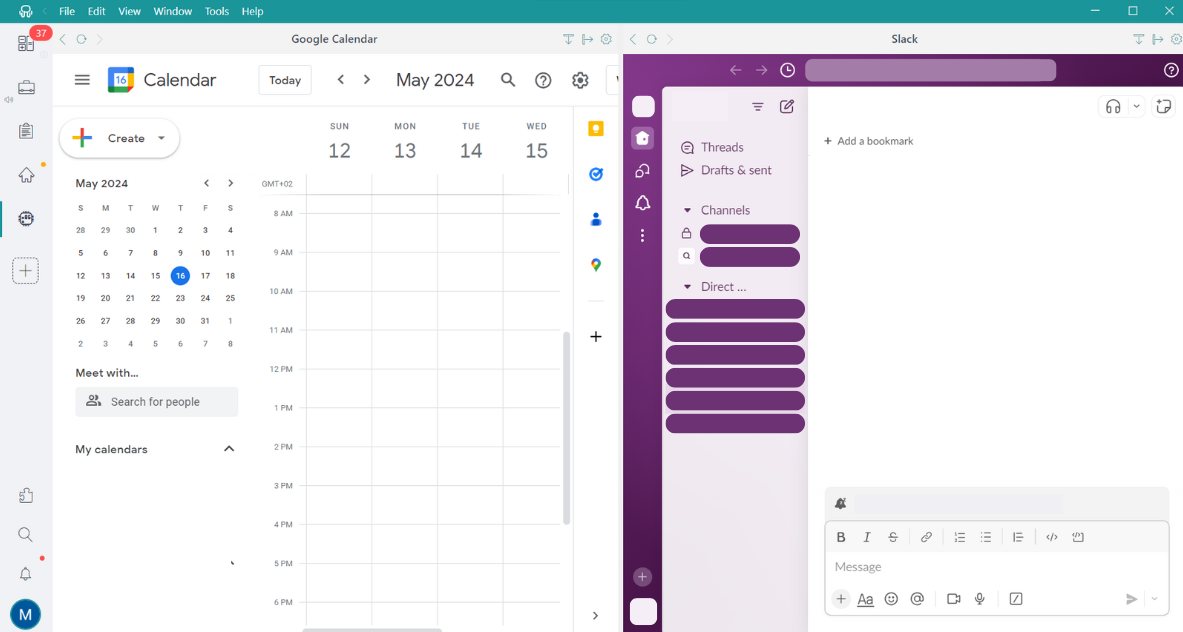Unified Workspace google calendar alternatives