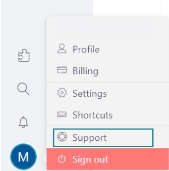 how to access Unified Workspace support