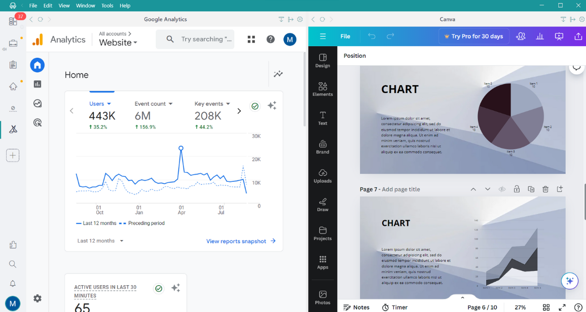 Data analysis app - Unified Workspace