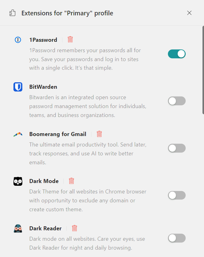 Extensions-Unified Workspace