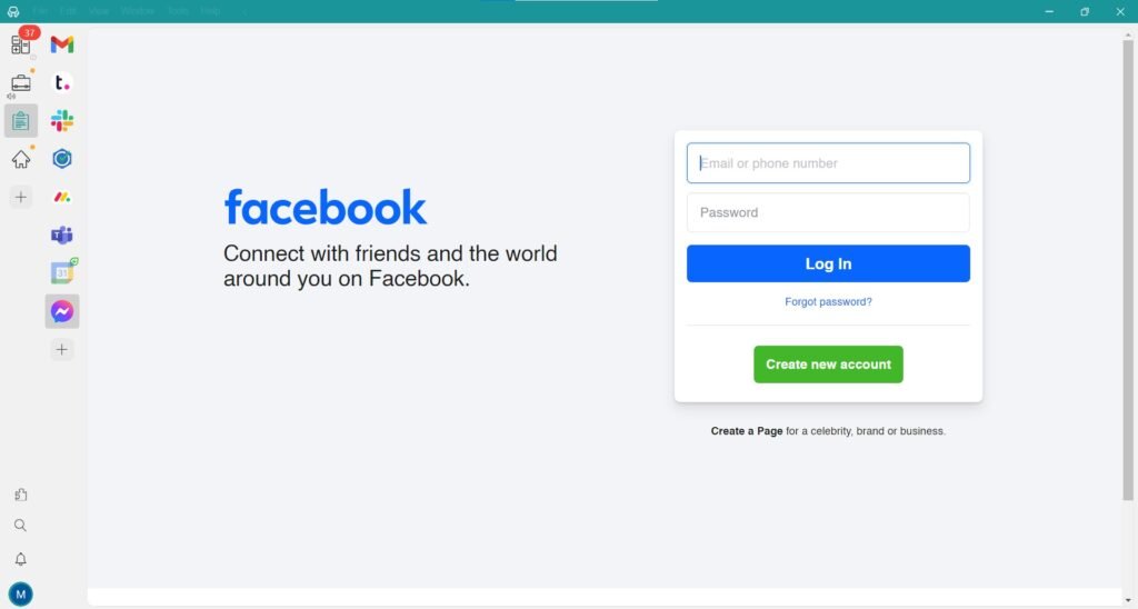 Sign in to Messenger in Unified Workspace - What is the easiest way to use Facebook Messenger without the app