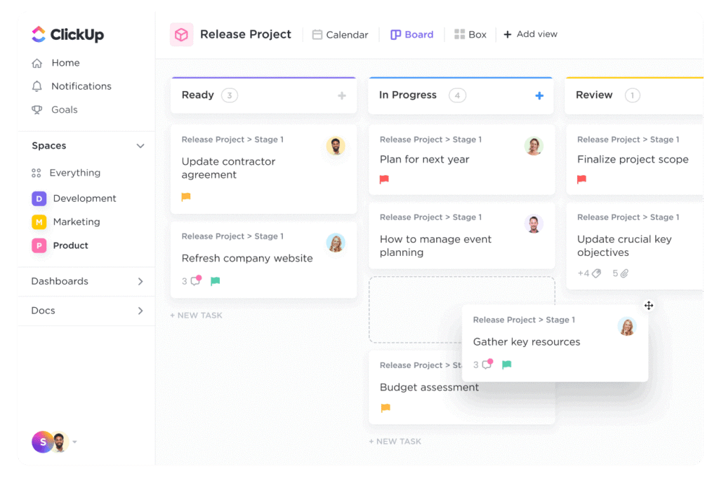 Tools to help you boost team productivity - ClickUp