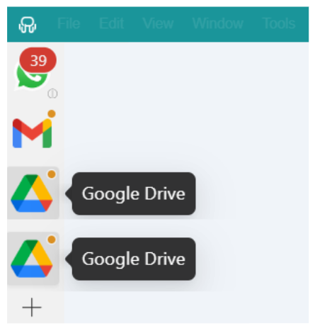 multiple google drive accounts on desktop-Unified Workspace Basic