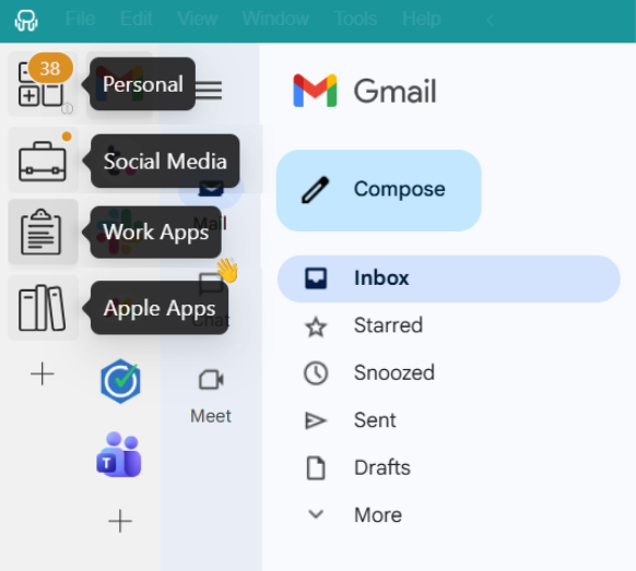 Unified Workspace workspaces - Apple