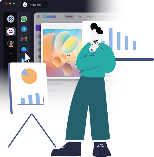 Unified Workspace productivity app for marketing teams and agencies