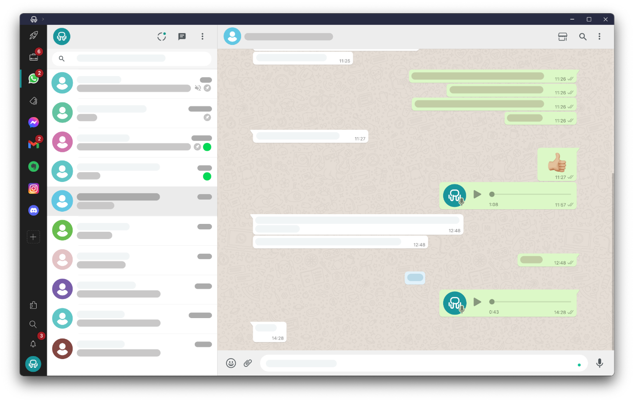 Unified Workspace interface
