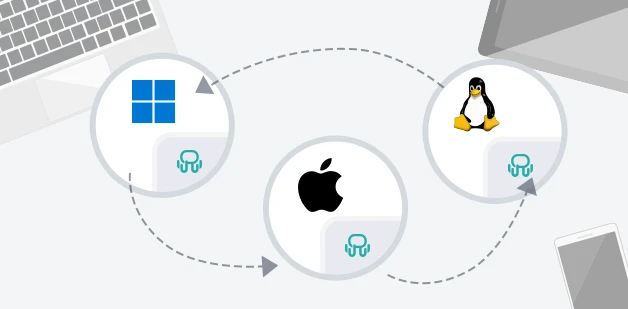 Unified Workspace running on Windows macOS and Linux